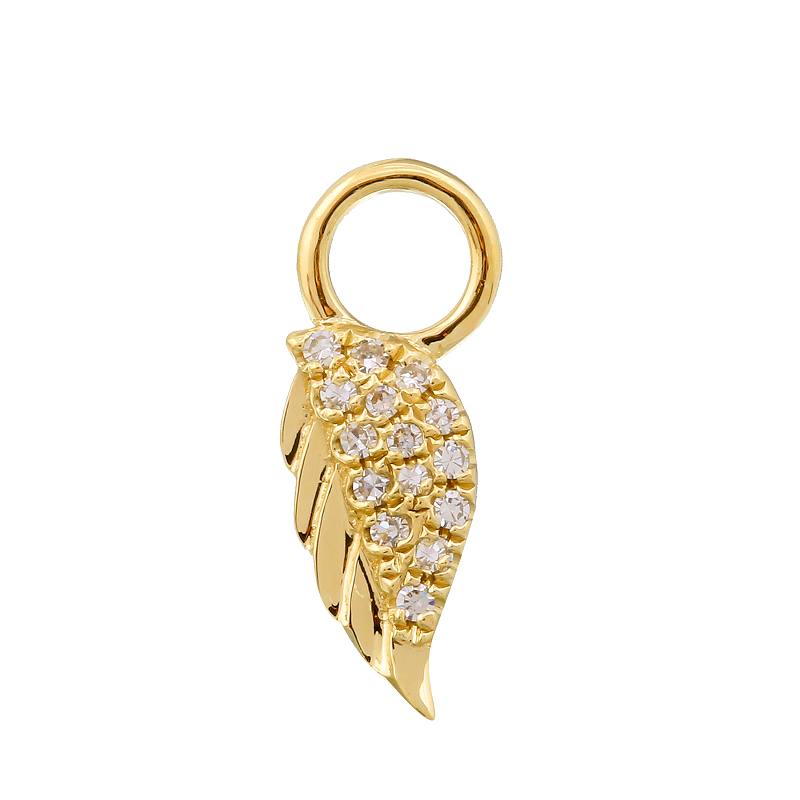 Pair of Angel Wing Earring Charm